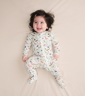 Ruffle Burn Bamboo Coverall